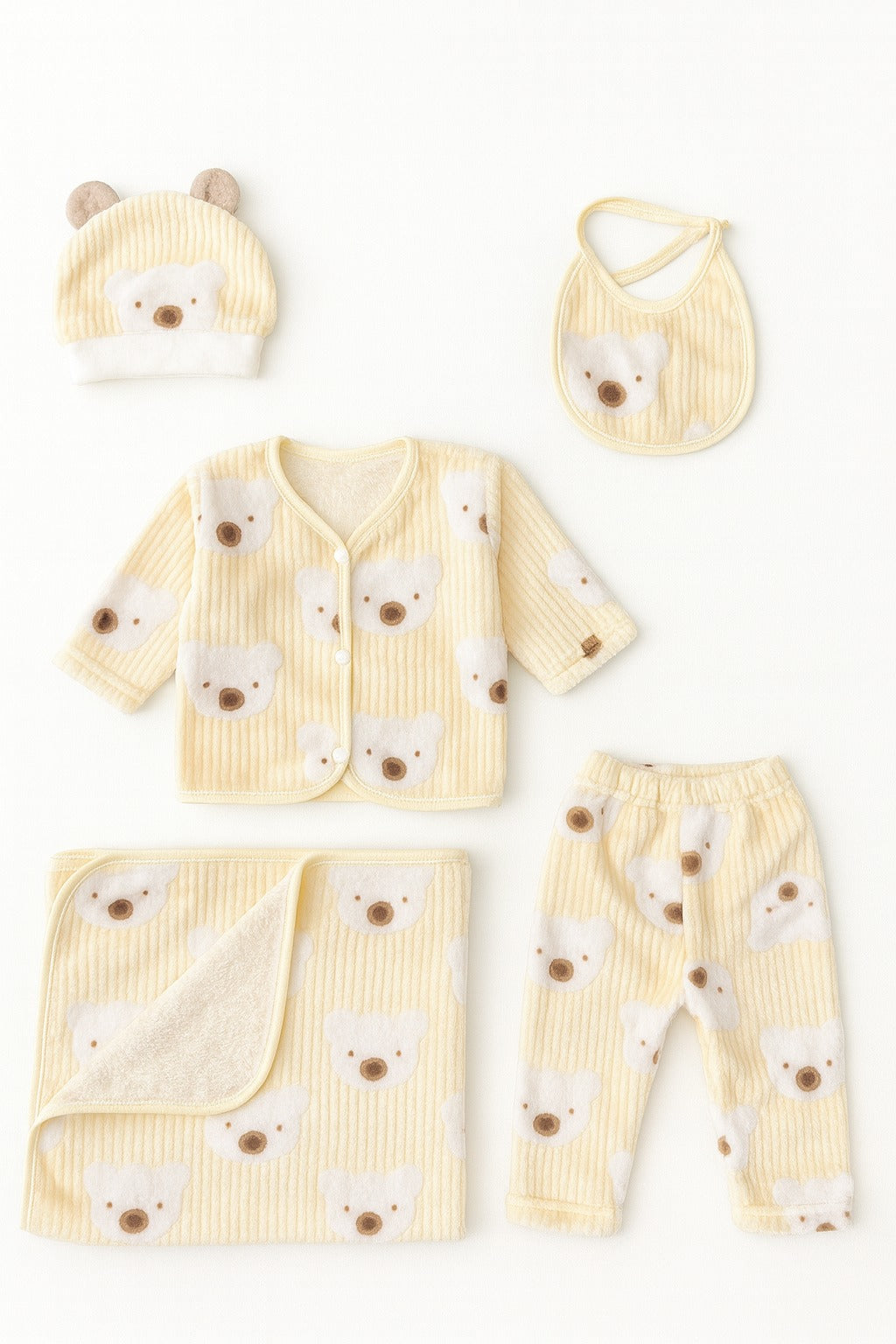 N1014-5 Piece Winter Starter Set - (0-3M)